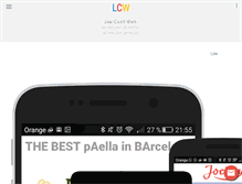 Tablet Screenshot of lowcost-webarcelona.com